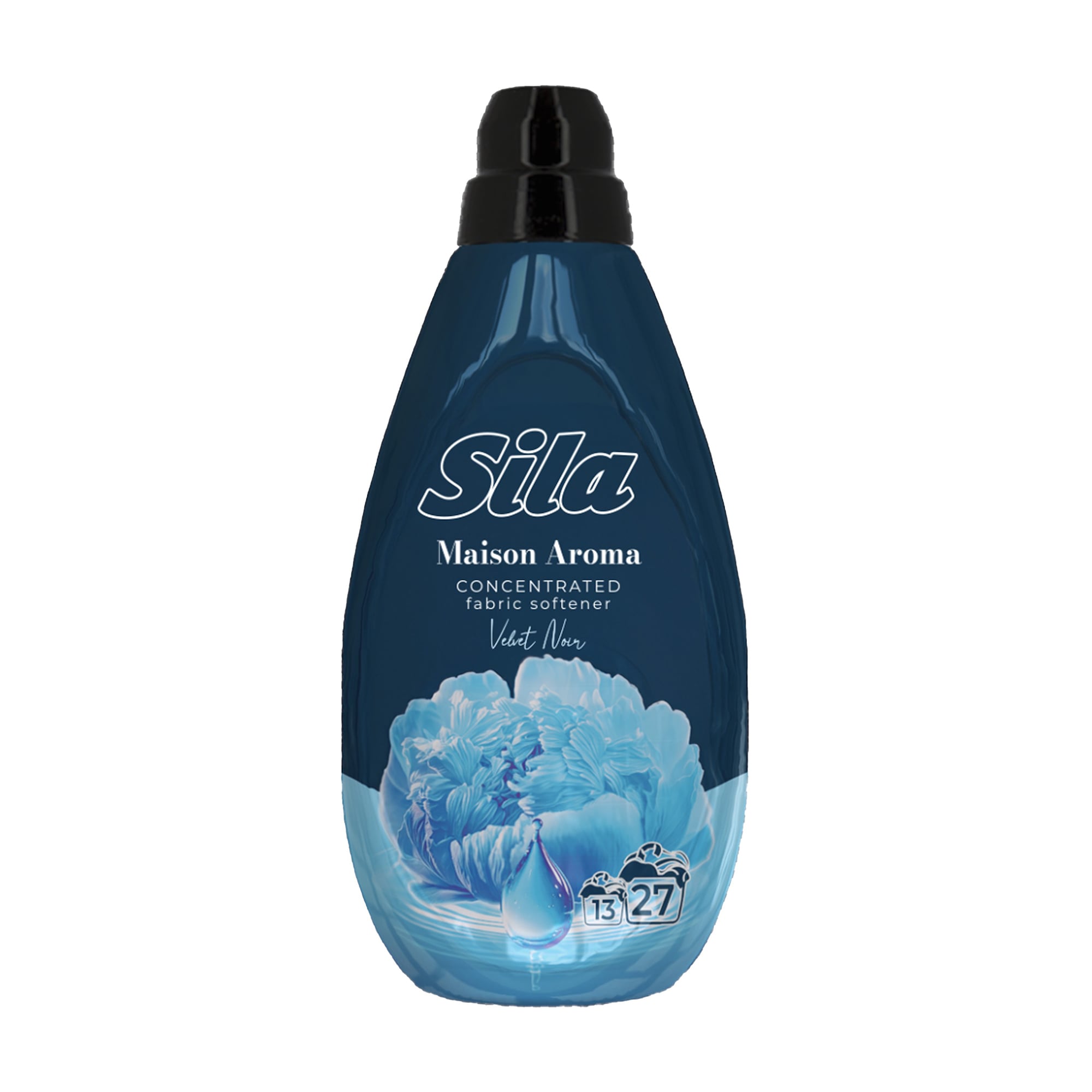 Концентрований кондиціонер-пом'якшувач для тканин Sila Maison Aroma Velvet Noir, 800 мл